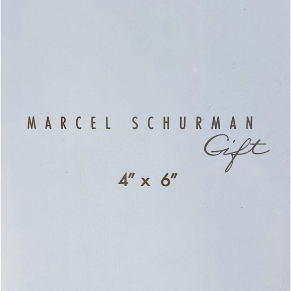 Photo Frame by Marcel Sherman 4"x6" Bamboo in Gold Standing Tabletop Display - Picture 2 of 7